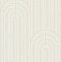 Declan Ivory Textured Arches Wallpaper by A-Street Prints