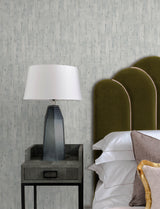 Minna Sky Blue Textured Wallpaper by A-Street Prints - Moderne Deco Metallic Distressed Non Woven Unpasted Washable Strippable Roll - 4198-27841