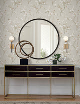 Bliss Rose Blossom in Rose by A-Street Prints Modern Botanical Blossom Branch Non Woven Unpasted Wallpaper Moderne Deco Collection - 4198-27845