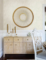 Ermine Dove Abstract Wallpaper by A-Street Prints Modern Organic Fan Motif Non Woven - A-Street Prints 4198-83472