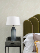 Ermine Dove Abstract Wallpaper by A-Street Prints Modern Organic Fan Motif Non Woven - A-Street Prints 4198-83472
