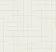Wylie Metallic Dotted Gridlines Wallpaper in Cream and Gold by A-Street Prints - 4198-83475