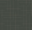 Wylie Moss Dotted Gridlines Wallpaper by A-Street Prints - Modern Abstract Geometric Green Non Woven Sidewall 4198-83477