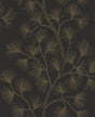 Kismine Black Botanical Trail Wallpaper by A-Street Prints - 4198-83481