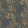 Ängslycka Charcoal Forest Botanicals Wallpaper by A-Street Prints - 4201-20105