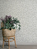 Hangbjork Dove by A-Street Prints Scandinavian Botanical Vine Wallpaper - A-Street Prints 4201-20106