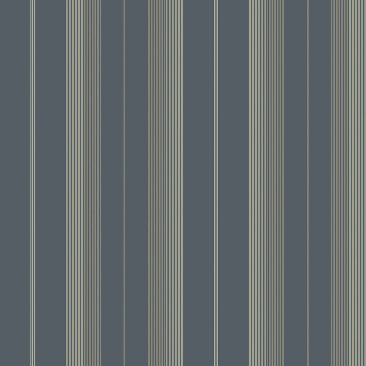 Herrgård Navy Stripe Wallpaper by A-Street Prints - 4201-20120