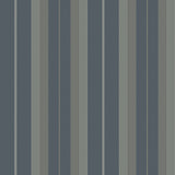 Herrgård Navy Stripe Wallpaper by A-Street Prints - 4201-20120