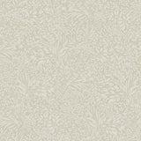 Kristina Taupe Botanical Wallpaper by A-Street Prints - SKU 4201-20127, pale grey botanical silhouettes on a taupe non woven unpasted sidewall roll