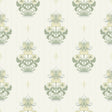 Gullvie White Pansies Wallpaper by A-Street Prints - 4201-48005