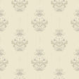 Gullvie Cream Pansies Wallpaper by A-Street Prints - 4201-48006