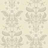 Rosa Cream Floral Columns Wallpaper by A-Street Prints - 4201-48009