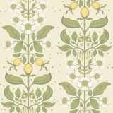 Rosa Green Floral Columns Wallpaper by A-Street Prints - 4201-48010