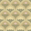 Maj Light Brown Floral Damask Wallpaper by A-Street Prints - 4201-48015