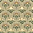 Maj Taupe Floral Damask Wallpaper by A-Street Prints - 4201-48017