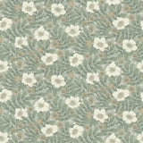 Maggan Sea Green Floral Trail Wallpaper by A-Street Prints - 4201-48020