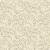 Syren Khaki Dainty Floral Wallpaper by A-Street Prints - 4201-48024