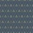 Alma Navy Diamond Floral Wallpaper by A-Street Prints - 4201-48033
