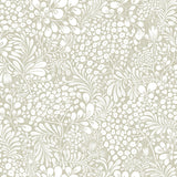 Siv Dark Grey Botanical Wallpaper by A-Street Prints - 4201-65131