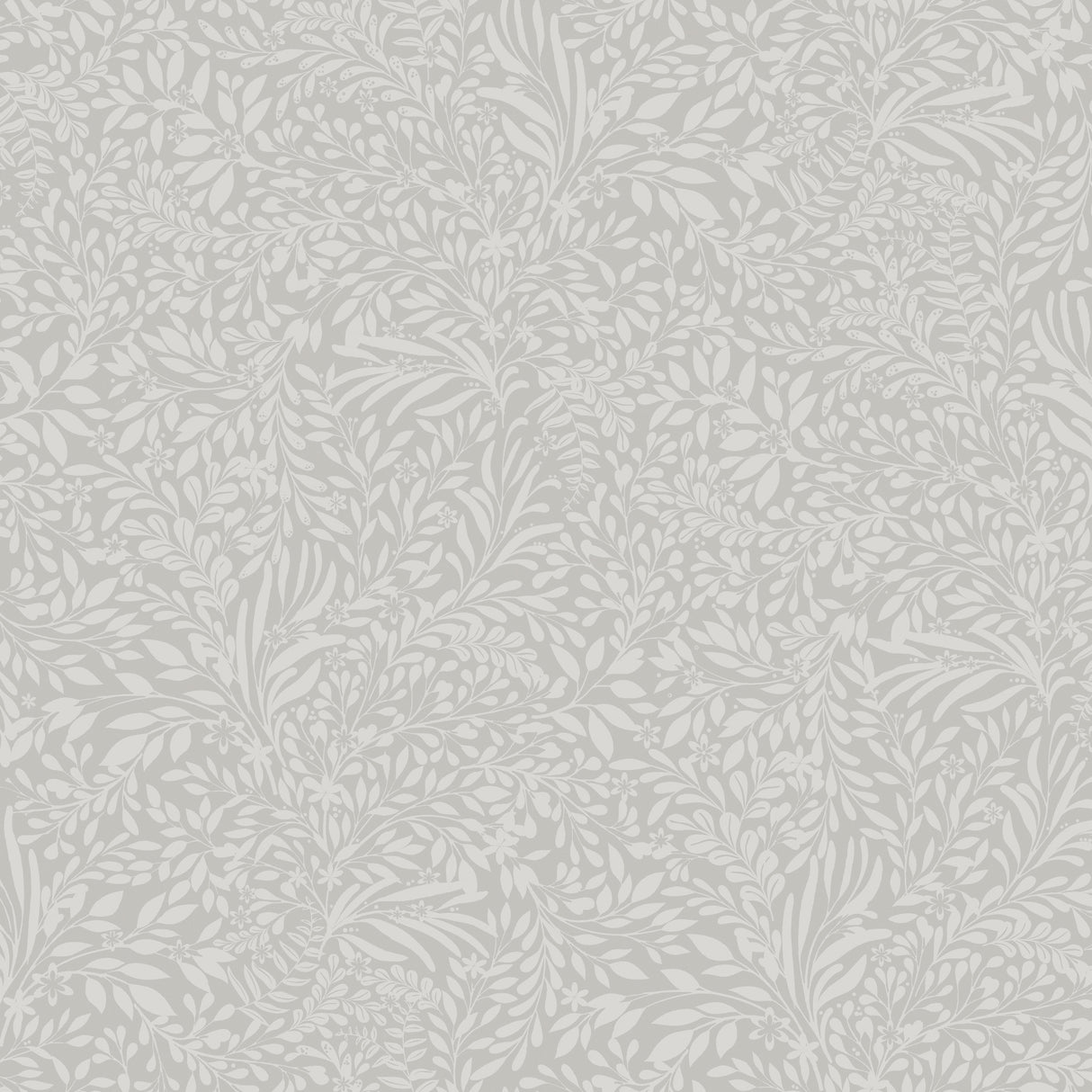 Kristina Light Grey Botanical Wallpaper by A-Street Prints - 4201-92116