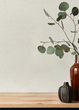 Cullen White Faux Linen Textured Unpasted Vinyl Non Woven Backed Transitional Wallpaper by A-Street Prints Springhill - 4202-408126