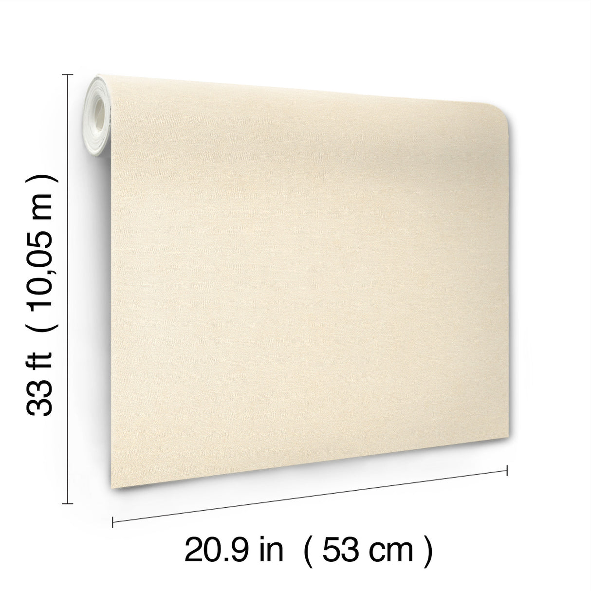 Cullen Khaki Faux Linen Textured Solid Transitional Unpasted Vinyl Non-Woven Sidewall Wallpaper by A-Street Prints - A-Street Prints 4202-408256