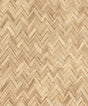 Ellery Wheat Herringbone Wallpaper by A-Street Prints - 4202-410334