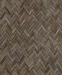 Ellery Charcoal Herringbone Wallpaper by A-Street Prints - 4202-410358