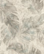 Sanne Grey Palm Watercolor Tropical Leaf Wallpaper by A-Street Prints - 4202-416138