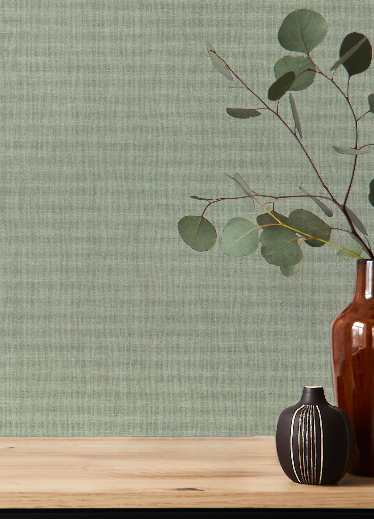 Naim Sage Solid Texture by A-Street Prints Transitional Woven Wallpaper - A-Street Prints 4202-484588
