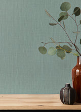 Naim Aqua Solid Texture Wallpaper by A-Street Prints Unpasted Strippable Vinyl on Non Woven Backing Springhill Collection - 4202-484595