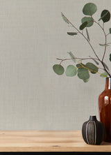 Naim Grey Solid Texture Wallpaper by A-Street Prints Springhill Collection Transitional Vinyl on Non Woven Backing - 4202-484748