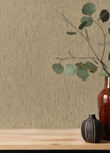 Roison Khaki Birch Bark Texture Pattern Transitional Vinyl Non Woven Wallpaper by A-Street Prints Springhill Collection - 4202-571066