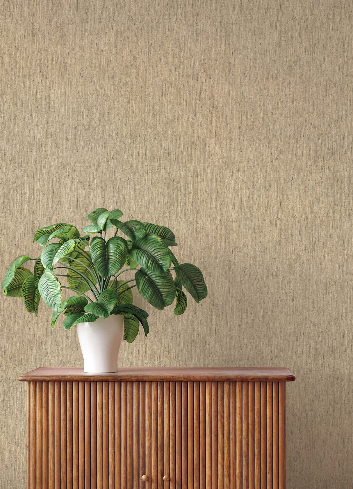 Roison Khaki Birch Bark Texture Pattern Transitional Vinyl Non Woven Wallpaper by A-Street Prints Springhill Collection - 4202-571066