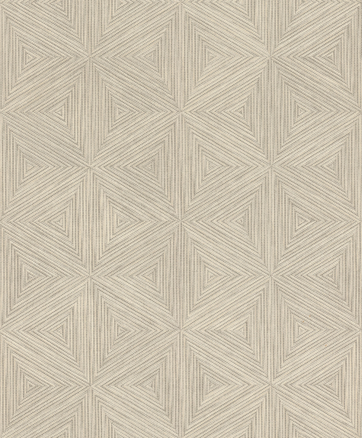Anara Grey Geo Faux Grasscloth Wallpaper by A-Street Prints