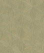 Anara Green Geo Faux Grasscloth Wallpaper by A-Street Prints - 4202-571288