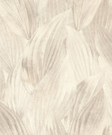 Melora Light Grey Leaf Wallpaper by A-Street Prints - 4202-571516