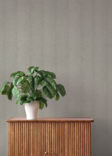 Ione Grey Textured Chevron Wallpaper Grey by A-Street Prints Springhill Collection Modern Metallic Unpasted Vinyl on Non-Woven - 4202-720358