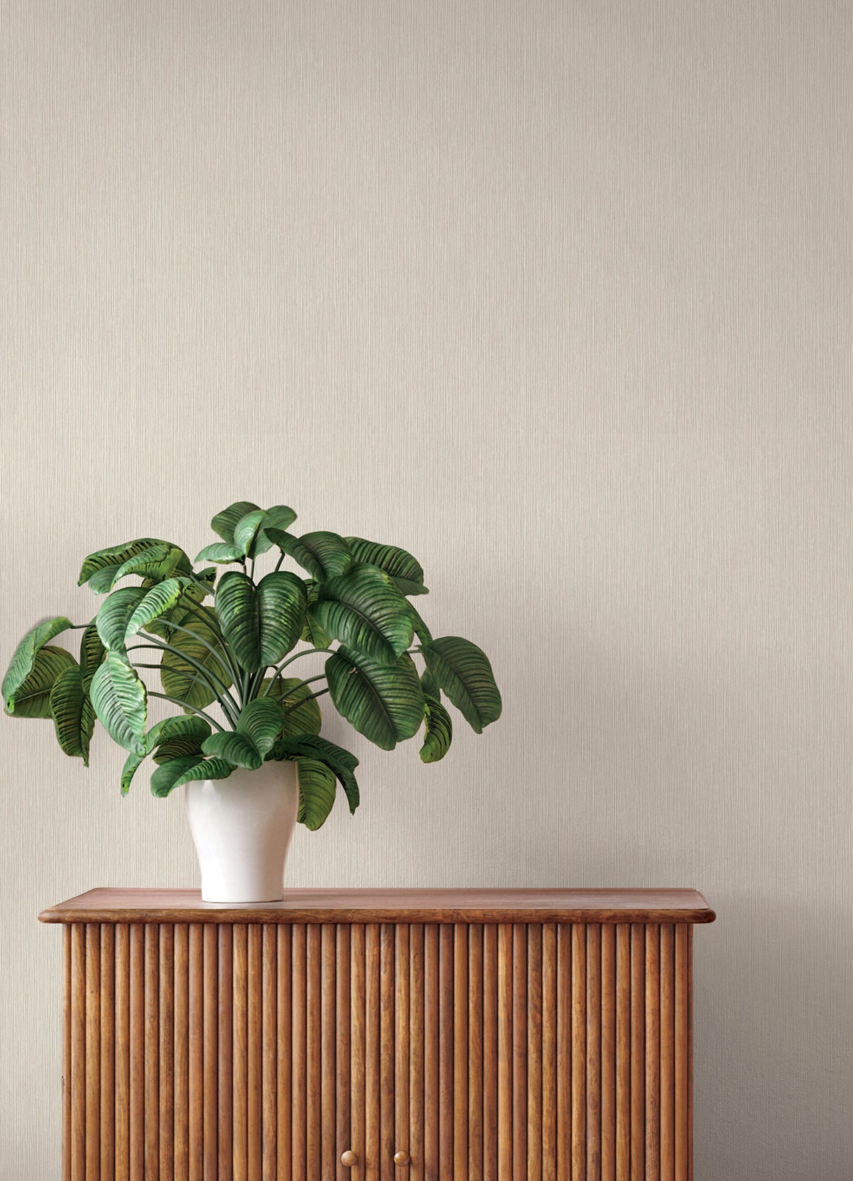Oren Ash by A-Street Prints Shimmering Striations Vinyl on Non Woven Metallic Neutral Transitional Wallpaper - Springhill 4202-844313