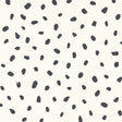 Animal Spots Black Polka Dot Wallpaper pattern and roll by Advantage