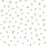 Animal Spots Taupe Polka Dot Wallpaper by Advantage, 20.5 in x 33 ft roll
