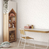 Animal Spots Taupe by Advantage Polka Dot Wallpaper- Brewster Home Fashions 4203-27543