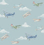 Advantage Aeroplanes Blue Skies Wallpaper 4203-27548