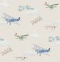 Aeroplanes Beige Skies Wallpaper by Advantage