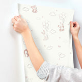 Floating Balloons Pink by Advantage Animal Wallpaper – Brewster Home Fashions 4203-27555