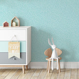 Dotty Light Blue by Advantage Petite Polka Dot Wallpaper – Brewster Home Fashions 4203-27580