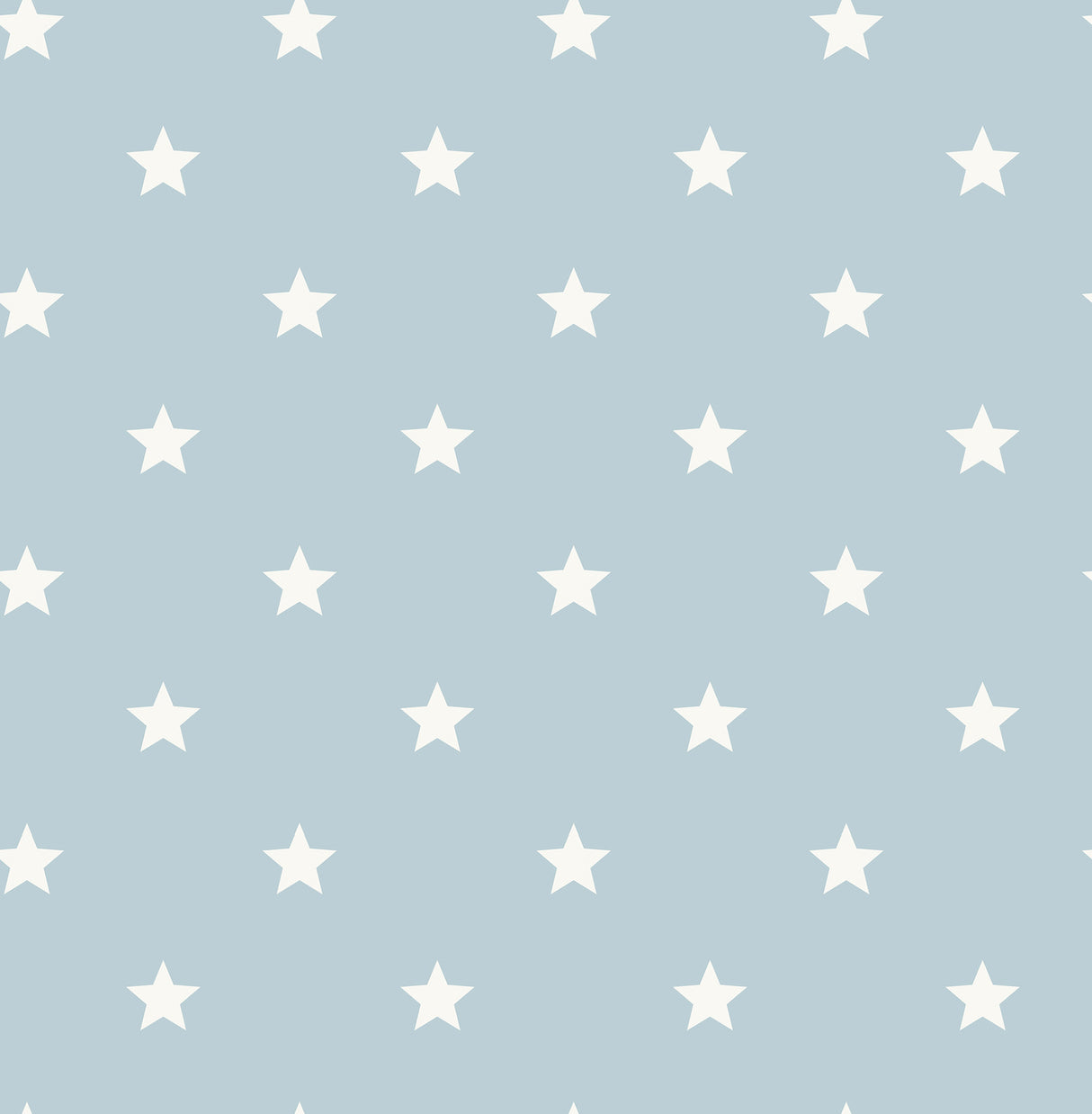 Starry Motif Light Blue geometric star wallpaper roll by Advantage