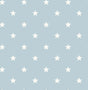 Starry Motif Light Blue geometric star wallpaper roll by Advantage