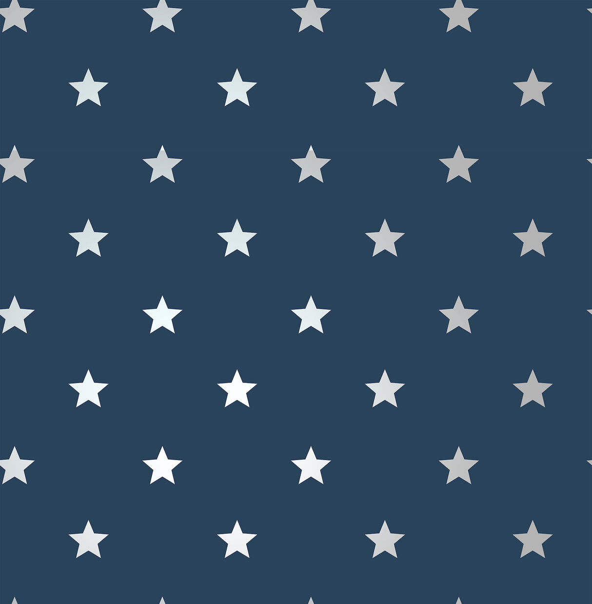 Advantage Starry Motif Dark Blue geometric star wallpaper roll and pattern