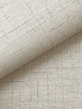 Leon Beige by Warner Faux Fabric Wallpaper – Brewster Home Fashions 4207-5419